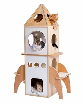 スモールキャット様　生栗　3キロ Amazon | MUTTROS モダンキャットツリーロケット形状 54インチ